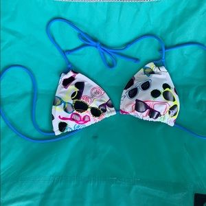 Halter bikini top